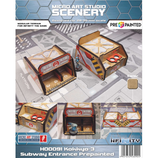 Kokkyo 3 - Subway Entrance PREPAINTED (beżowy)