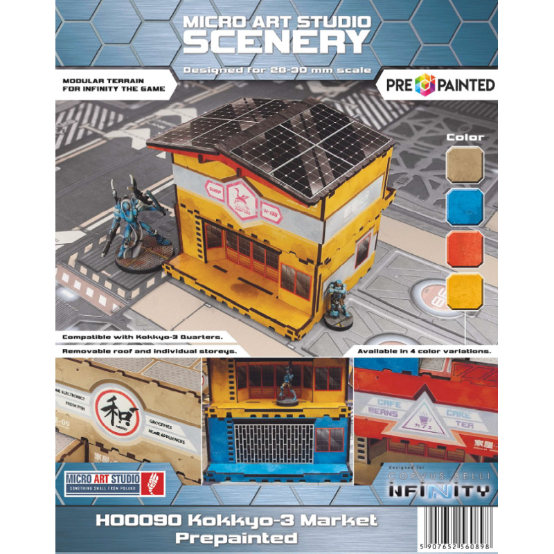 Kokkyo 3 - Market PREPAINTED (niebieski)