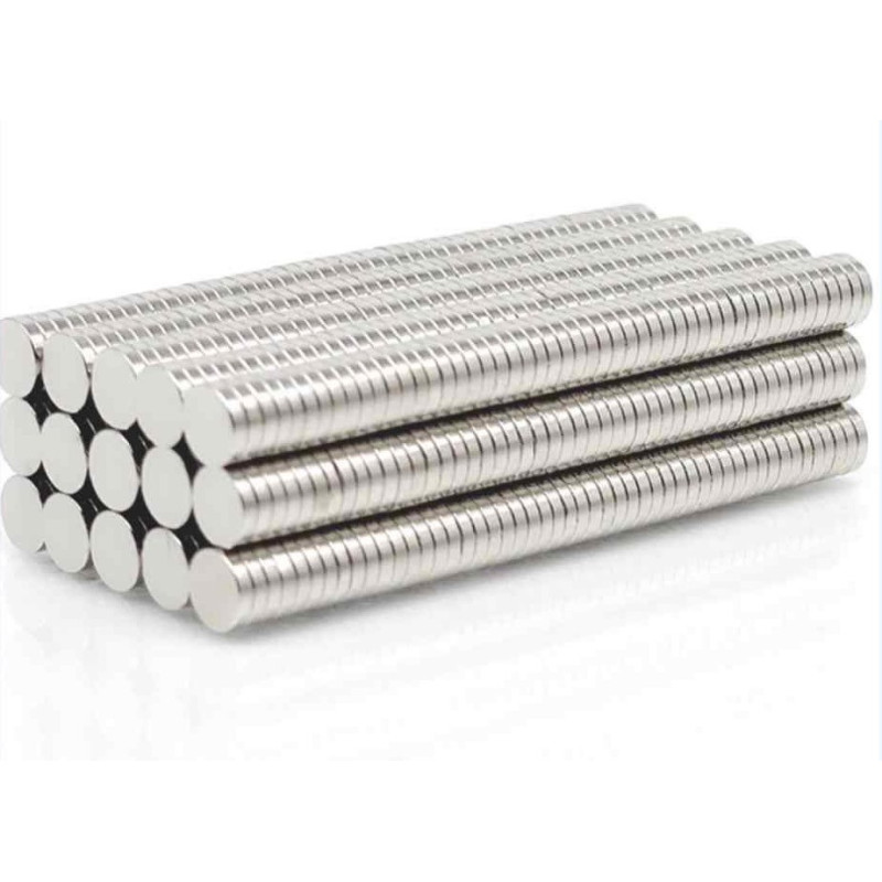 Magnes neodymowy walec 4 x 1 mm