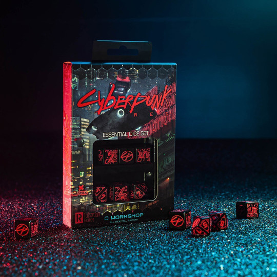 Cyberpunk Red Essential Dice Set