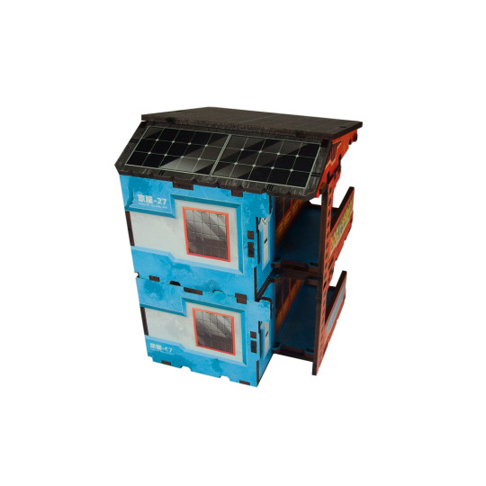 Kokkyo 3 - Quarters PREPAINTED (niebieski)