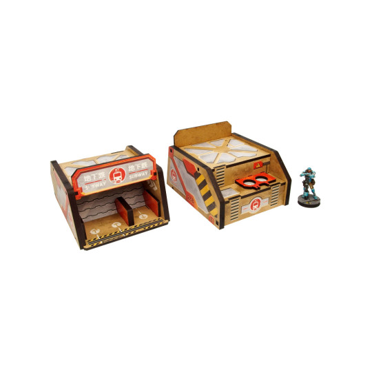 Kokkyo 3 - Subway Entrance PREPAINTED (beżowy)