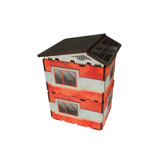 Kokkyo 3 - Quarters PREPAINTED (czerwony)