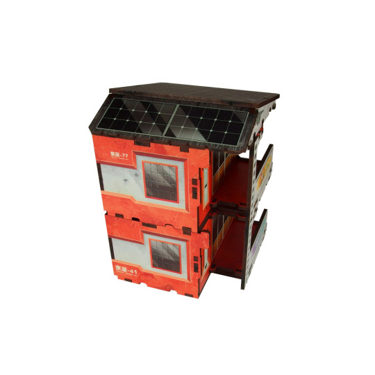 Kokkyo 3 - Quarters PREPAINTED (czerwony)