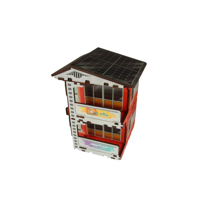 Kokkyo 3 - Quarters PREPAINTED (czerwony)