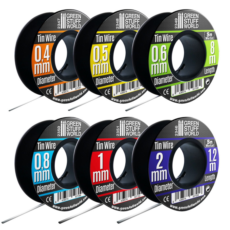 Flexible tin wire roll 1mm
