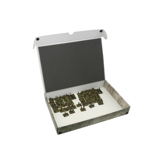 Naklejki z foli magnetycznej na średnie podstawki w gry Flames of War