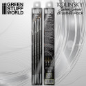 SILVER SERIES Kolinsky Brush Set
