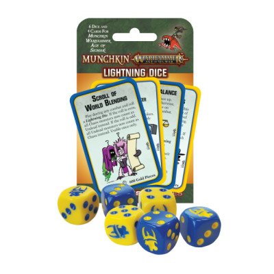 Munchkin Warhammer Age of Sigmar Lightning Dice