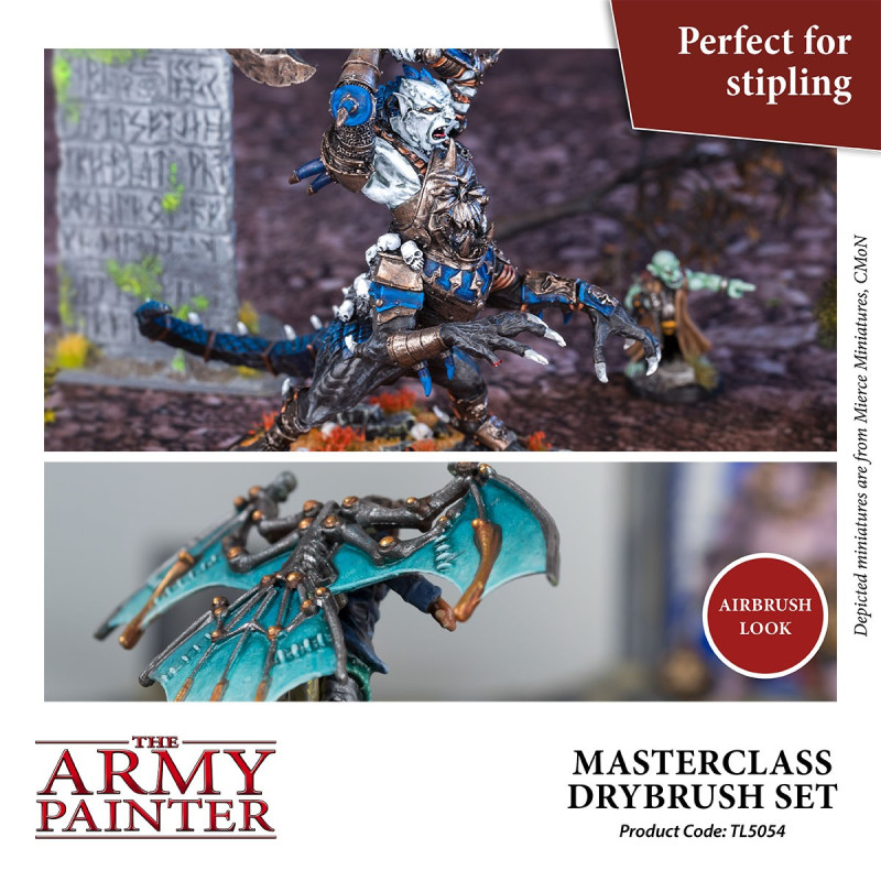 Army Painter Masterclass Drybrush Set