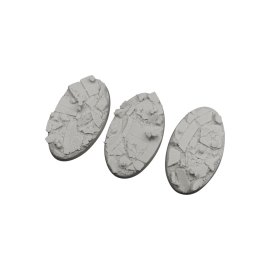 Ruined Chapel Bases, Oval 75mm (2)