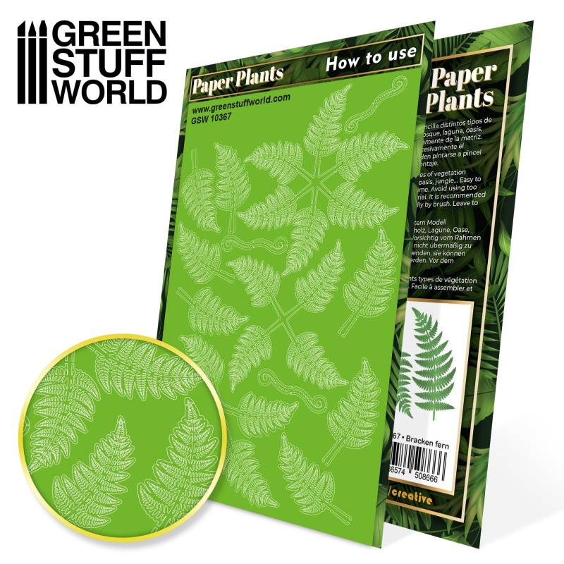 Paper Plants - Bracken Fern