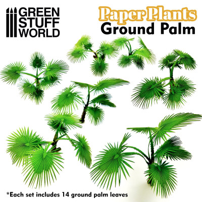 Paper Plants - Ground Palm