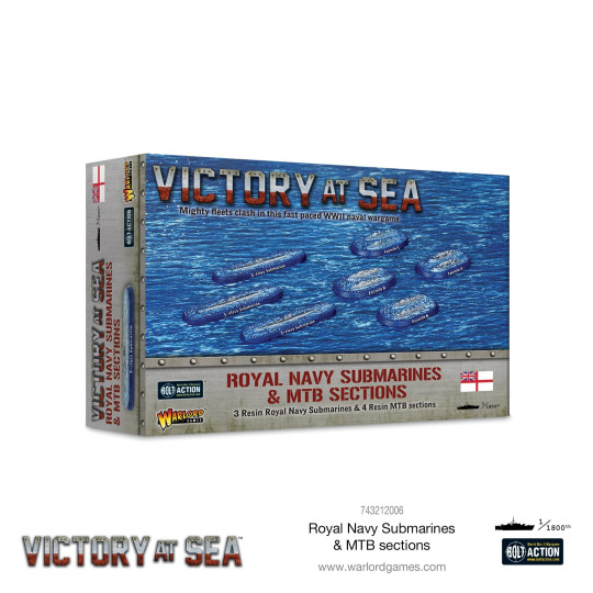 Victory at Sea Royal Navy Submarines & MTB Sections