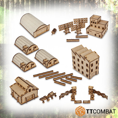 15mm Rural Military Base Bundle