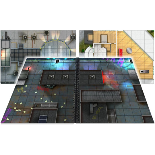 Big Book of CyberPunk Battle Mats - EN