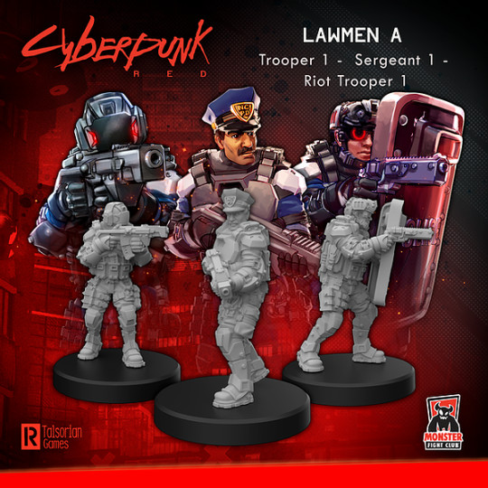 Cyberpunk Red - Lawmen Command