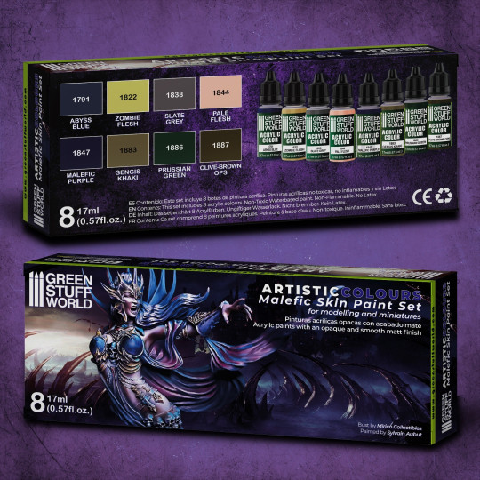 Paint Set - Malefic Skin