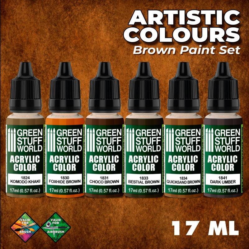 Paint Set - Brown