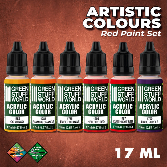 Paint Set - Red
