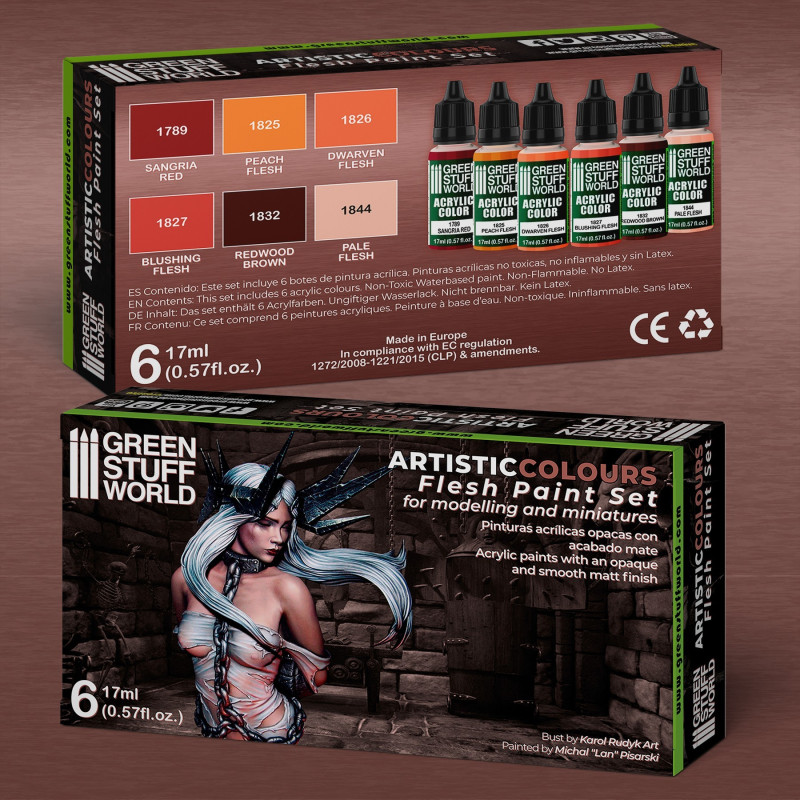 Paint Set - Flesh