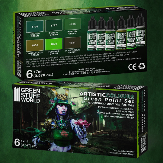 Paint Set - Green