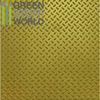 ABS Plasticard - Thread DIAMOND Textured Sheet - A4