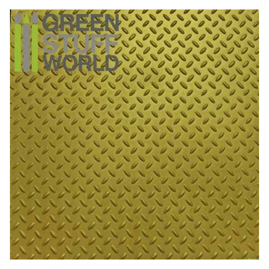 ABS Plasticard - Thread DIAMOND Textured Sheet - A4