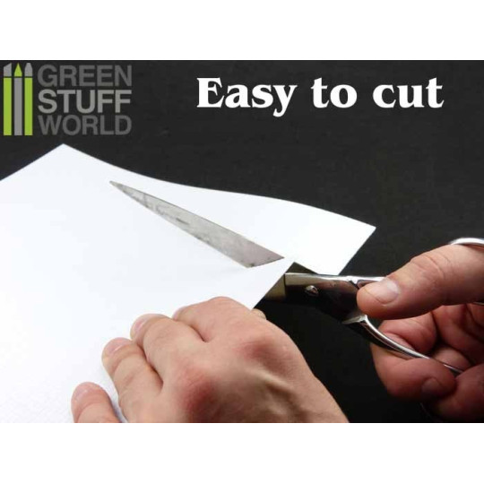 ABS Plasticard - Thread DIAMOND Textured Sheet - A4