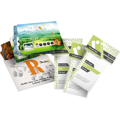 Łąka: Koszulki z zestawem kart