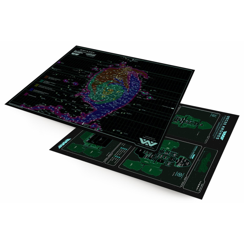 OBCY RPG Zestaw Startowy + Mapa + PDF