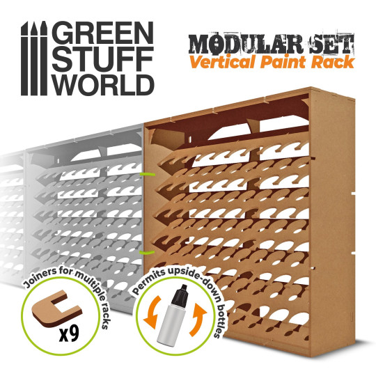 Modular Paint Rack - VERTICAL