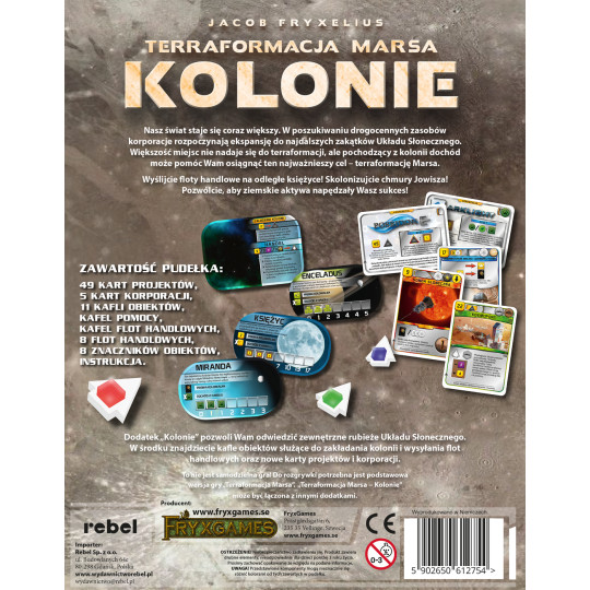 Terraformacja Marsa: Kolonie