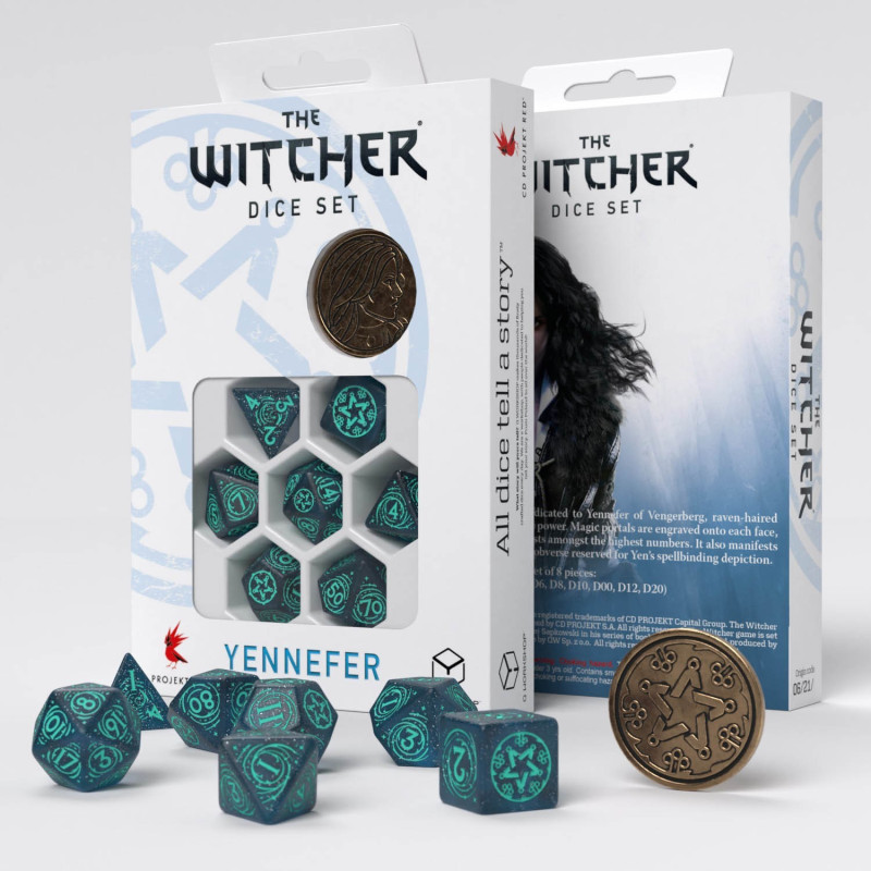 The Witcher Dice Set. Yennefer - Sorceress Supreme