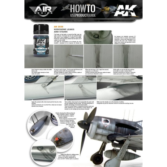 Kerosene Leaks and Stains