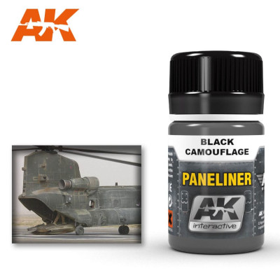 Paneliner for Black Camouflage