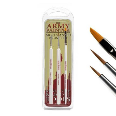 [OLD] Army Painter Wargamer Most Wanted Brush Set