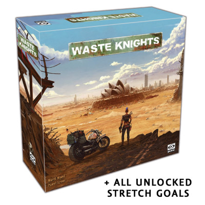 Waste Knights PL KICKSTARTER Veteran of The Waste - Zestaw