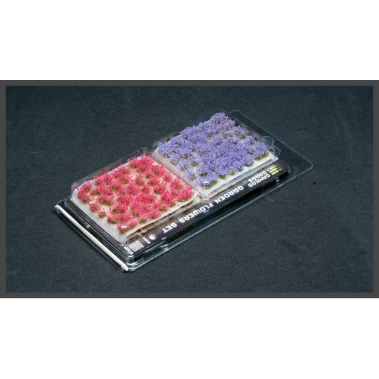 Gamers Grass Tufts: Garden Flowers Set