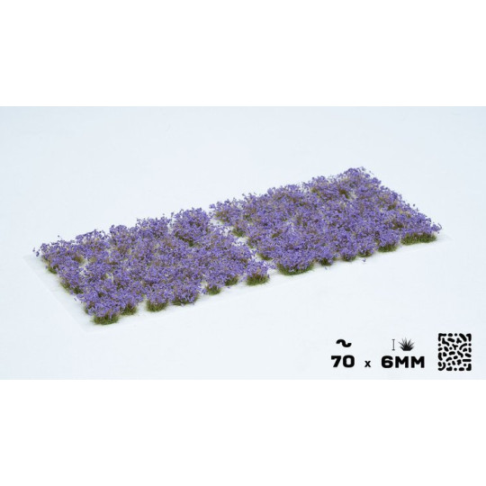 Gamers Grass Tufts: Violet Flowers