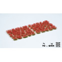 Gamers Grass Tufts: Red Flowers