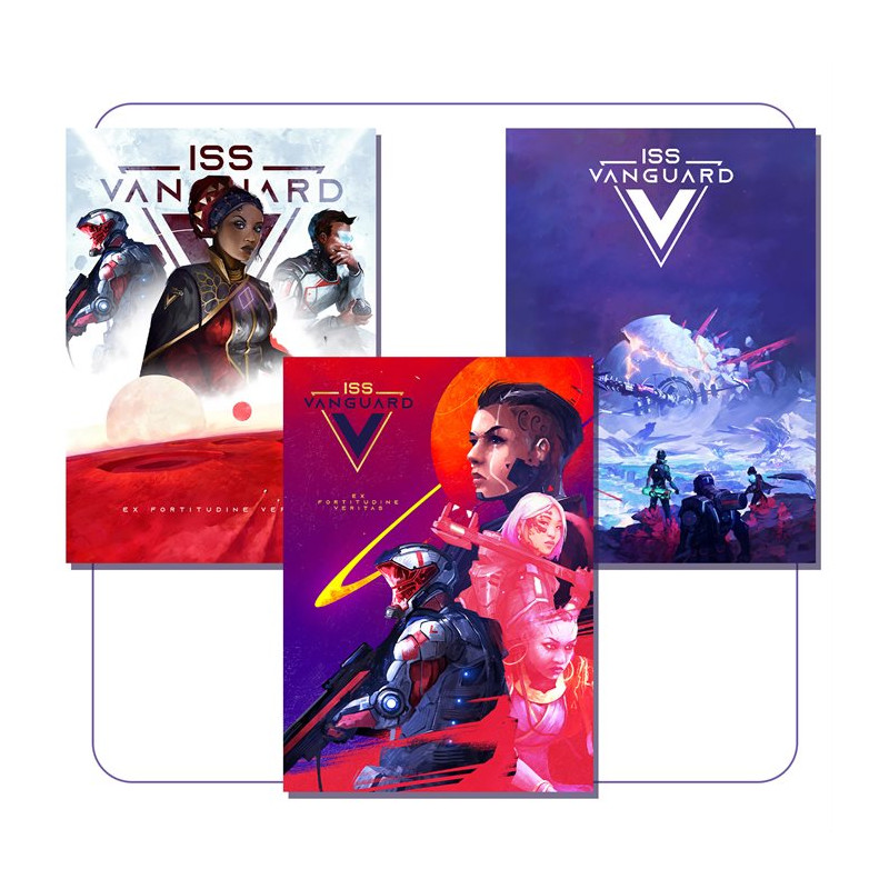 ISS Vanguard: Poster bundle (3 posters)