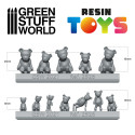 Teddy Bear Resin Set