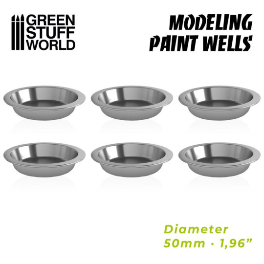 Modelling Paint Wells x6