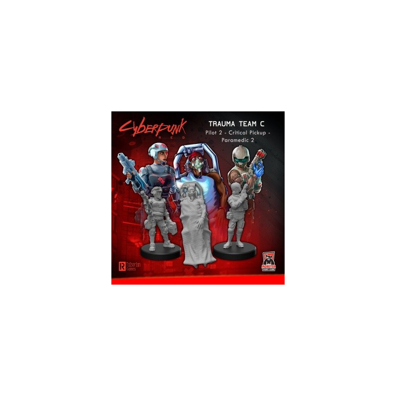Cyberpunk Red - Trauma Team C (Paramedic - Pickup - Pilot)