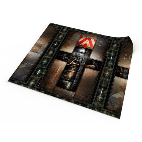 Mata Maszynownia 48" x 48" – Latex Dwustronna