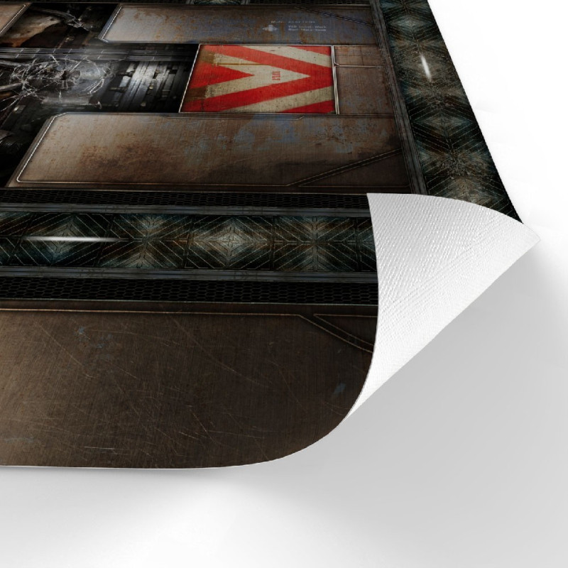 Mata Maszynownia 48" x 48" – Latex Dwustronna