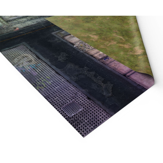 Mata Miasto Przyszłości 48" x 48" – Latex Dwustronna