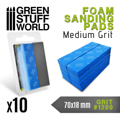 Foam Sanding Pads 1200 grit