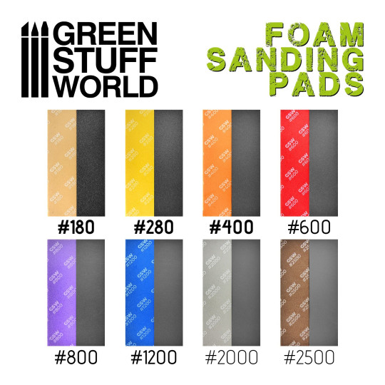 Foam Sanding Pads 1200 grit